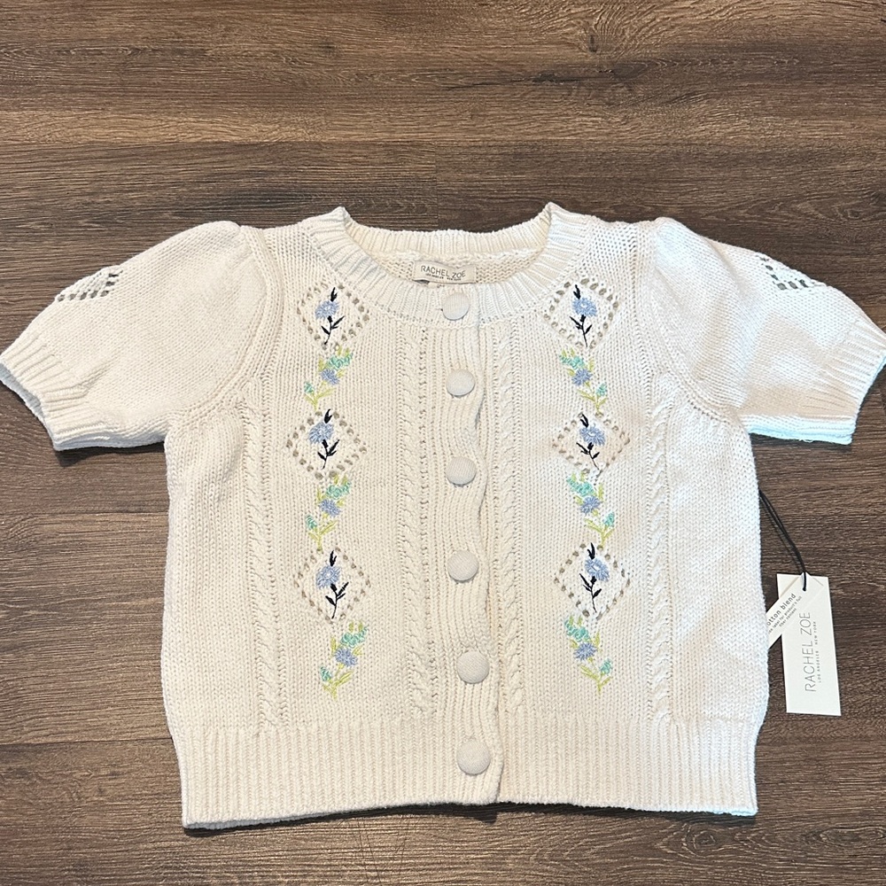 NWT RACHEL ZOE SPRING SWEATER